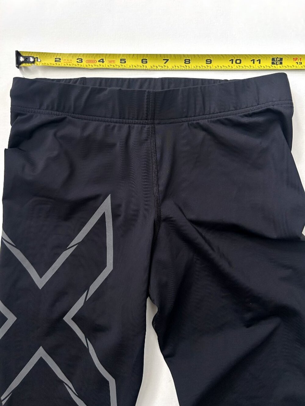 2XU Light Speed-Mid-Rise Compression Running Tights Black Leggings Small Tall - Picture 5 of 8